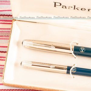 Vintage Parker 51 Special Fountain Pen Pencil Box Set Matt